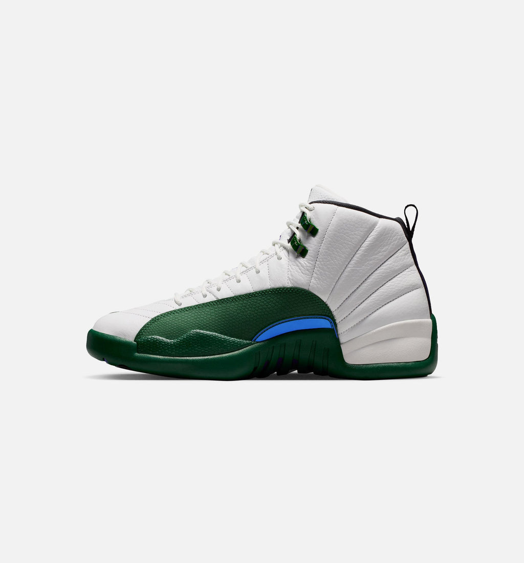 Air Jordan 12 Retro "Idols Become Rivals" Men's Shoe – Summit White/Gorge Green/Fierce Purple