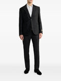 ETRO single-breasted cotton-blend jacquard jacket with floral motif