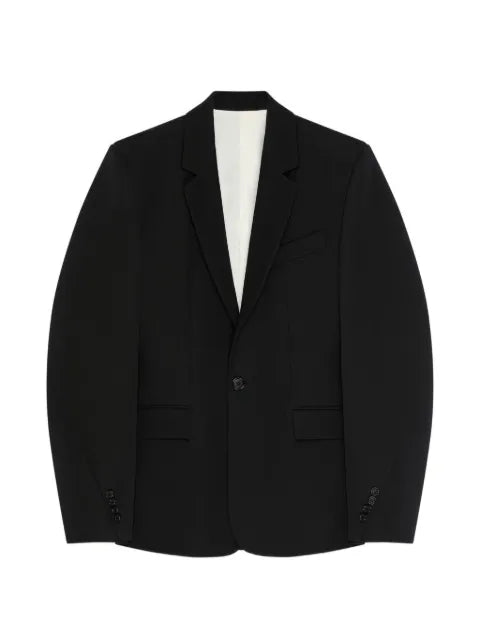 Givenchy single-breasted form fit jacket in wool
