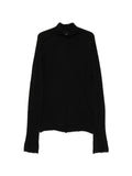 Thom Krom high-neck raw-edge jumper