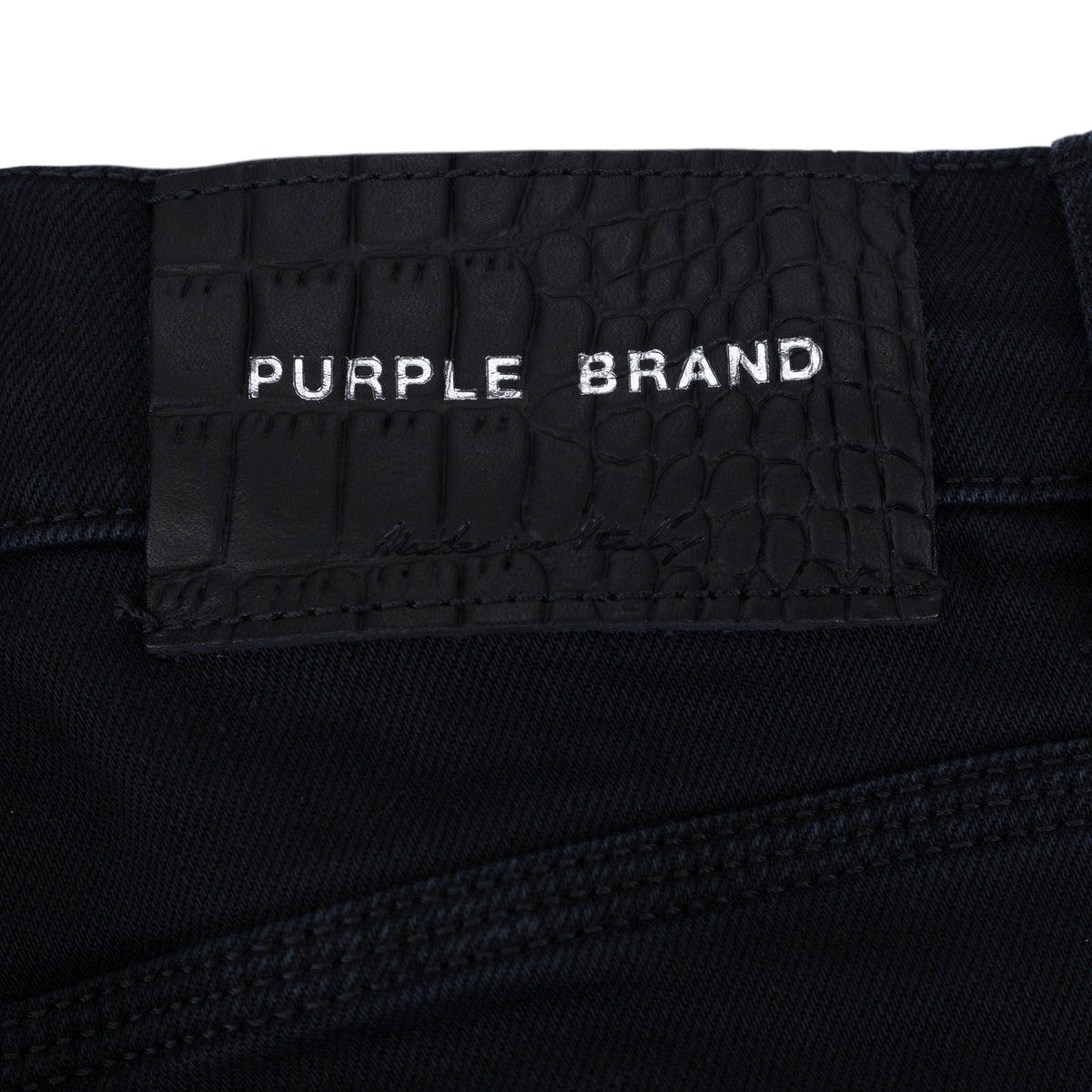 Black High Contrast Dye Skinny Jeans