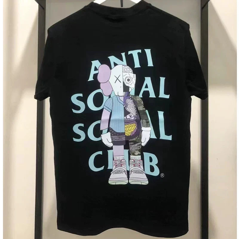 ASSC Black Tee – KAWS Print